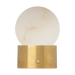 Mina Alabaster Accent Rechargeable Table Lamp by Visual Comfort Modern