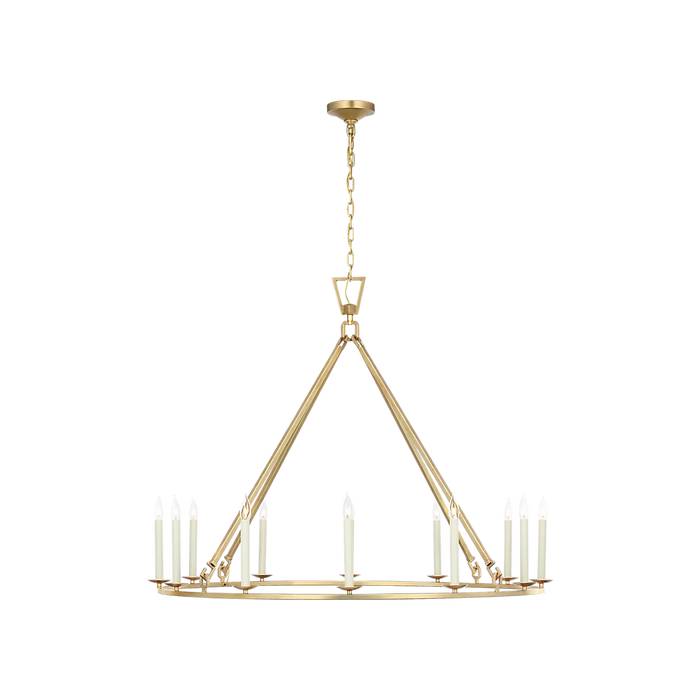 Darlana X-Large Single Ring Chandelier by Visual Comfort Signature