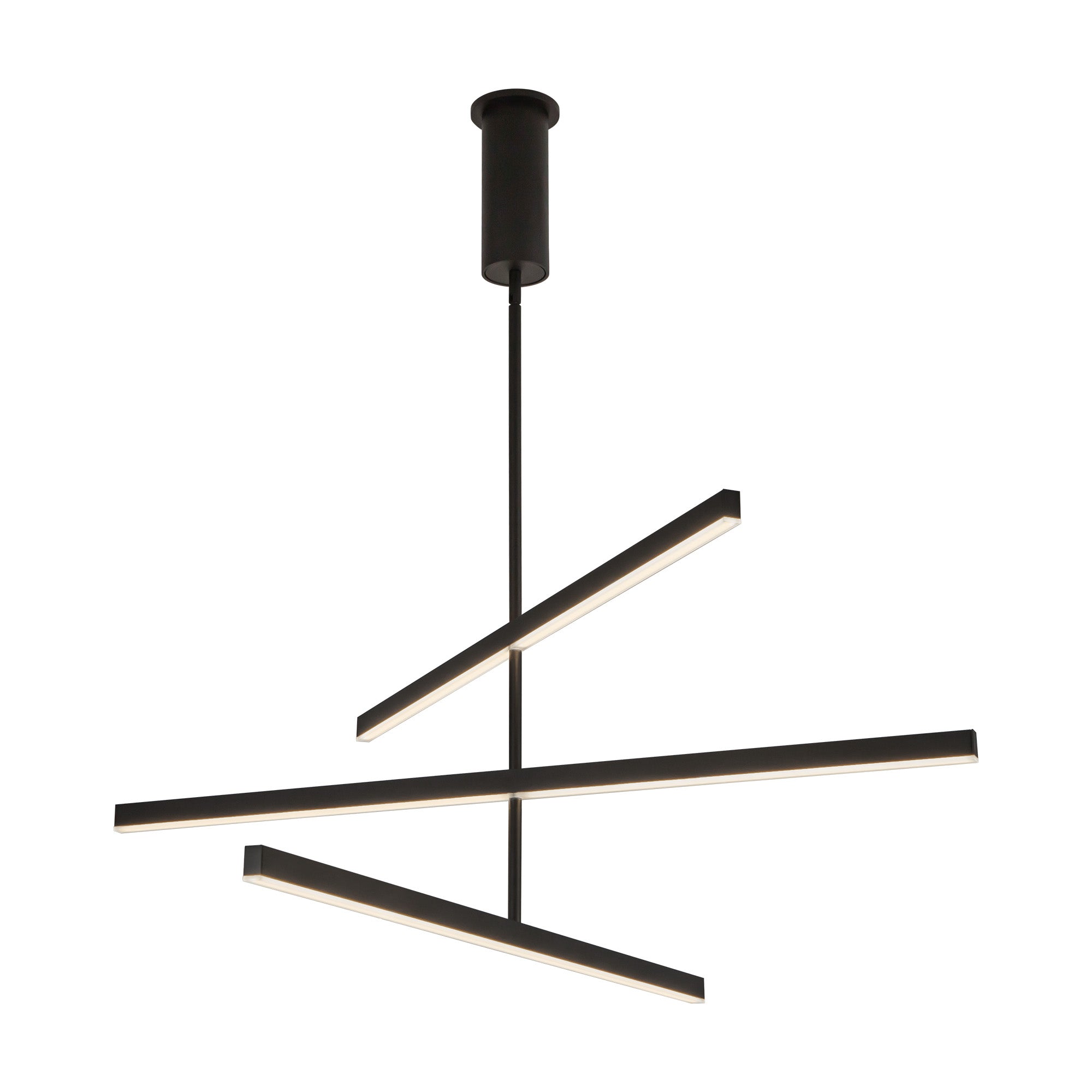 Vega LED Chandelier in Black Finish | Kuzco Lighting