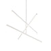 Vega LED Chandelier in White Finish | Kuzco Lighting