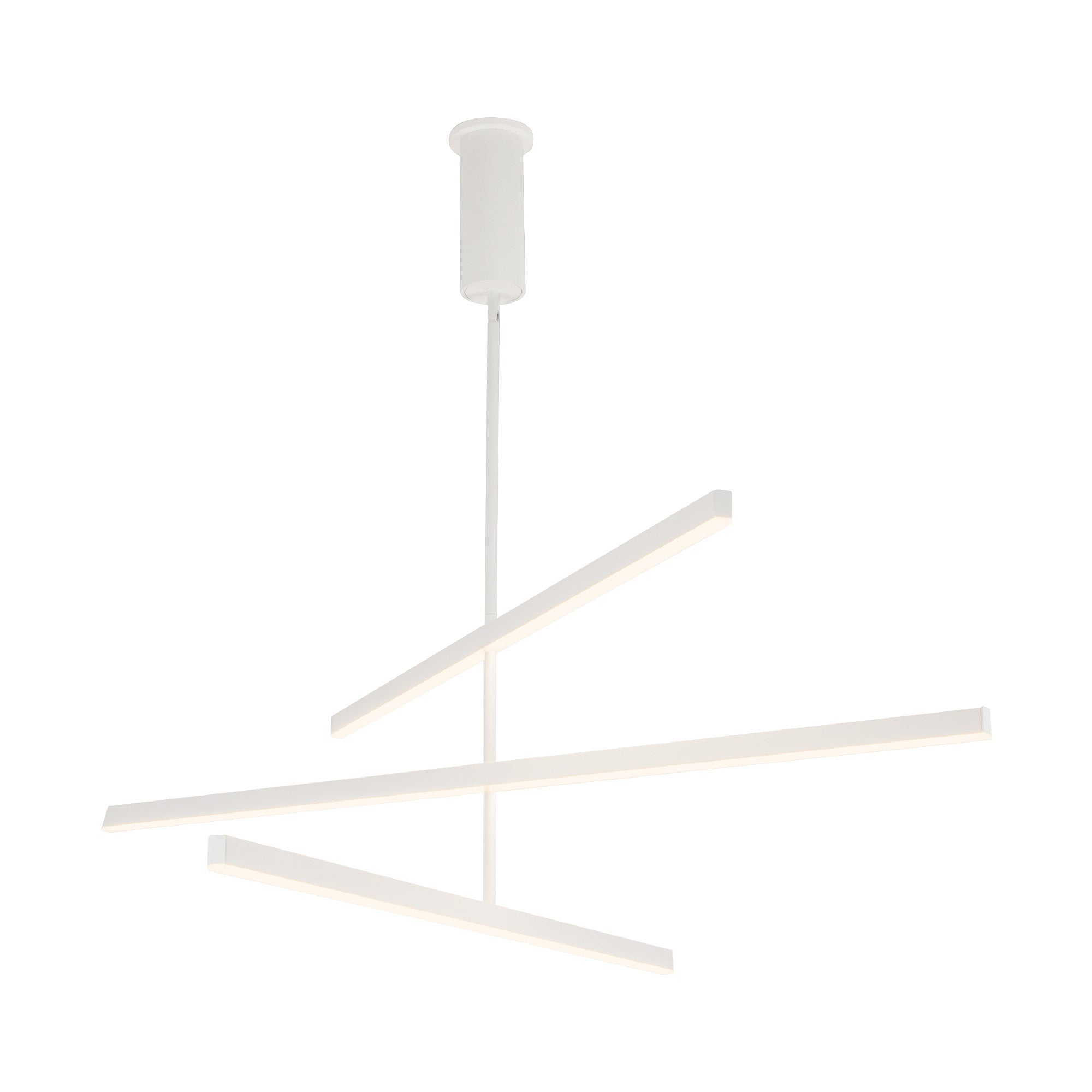 Vega LED Chandelier in White Finish | Kuzco Lighting