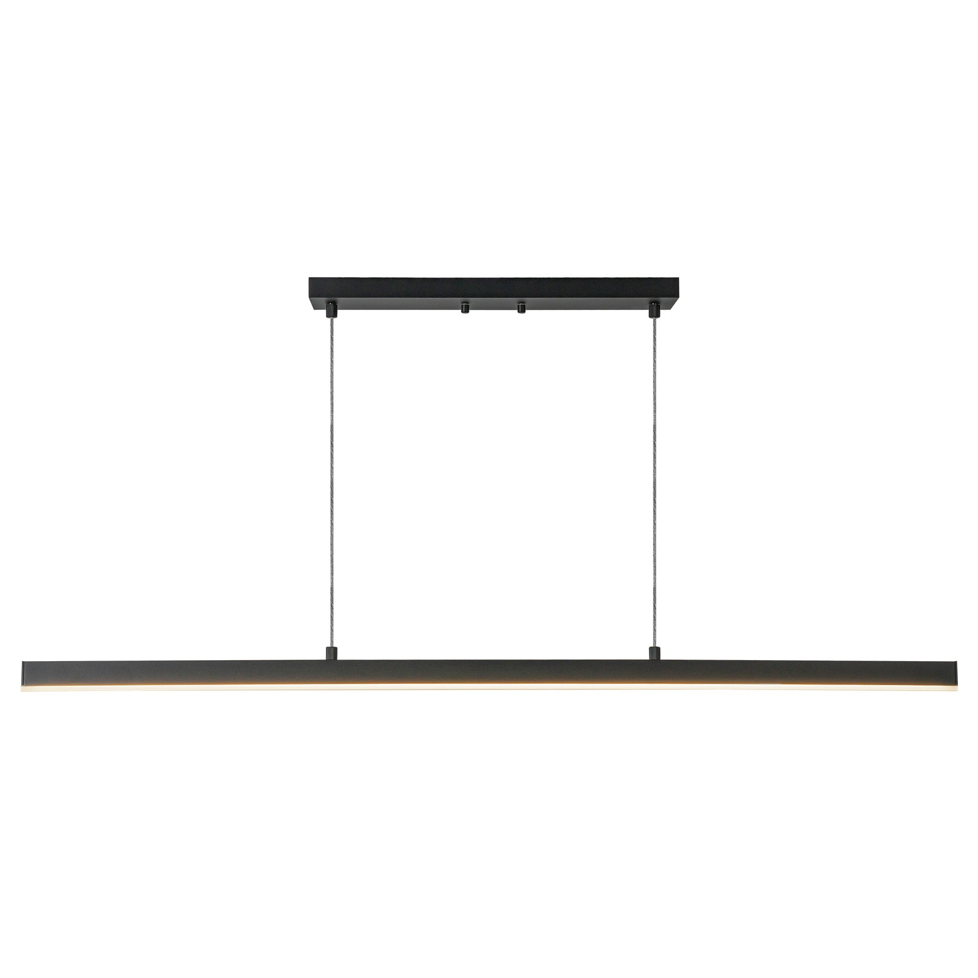 Vega LED Linear Pendant in Black Finish | Kuzco Lighting