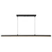 Vega LED Linear Pendant in Black Finish | Kuzco Lighting