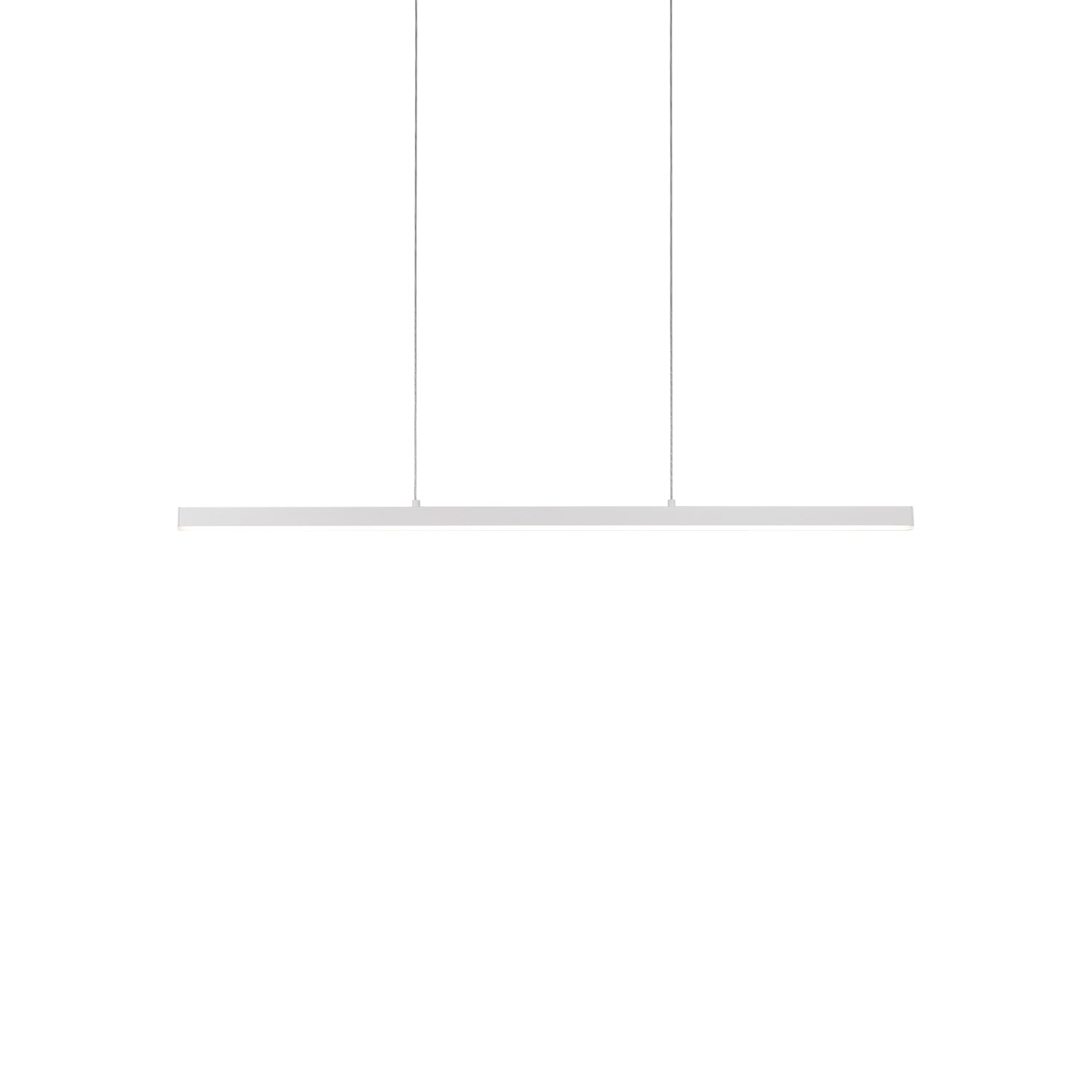 Vega LED Linear Pendant in White Finish | Kuzco Lighting