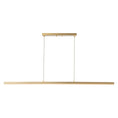 Load image into Gallery viewer, Vega LED Linear Pendant in Brushed Gold Finish | Kuzco Lighting
