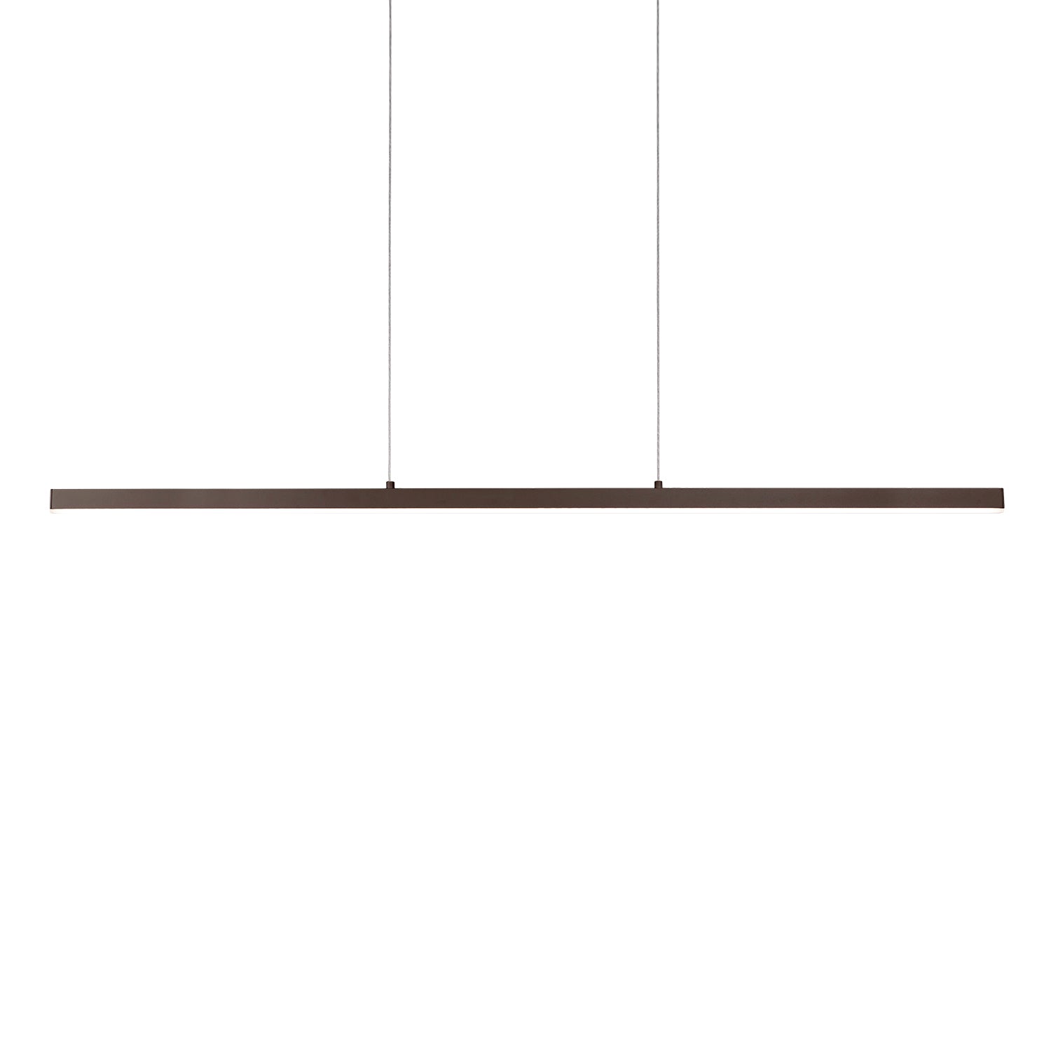 Vega LED Linear Pendant (2700K) in Black Finish | Kuzco Lighting