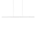 Vega LED Linear Pendant in White Finish | Kuzco Lighting