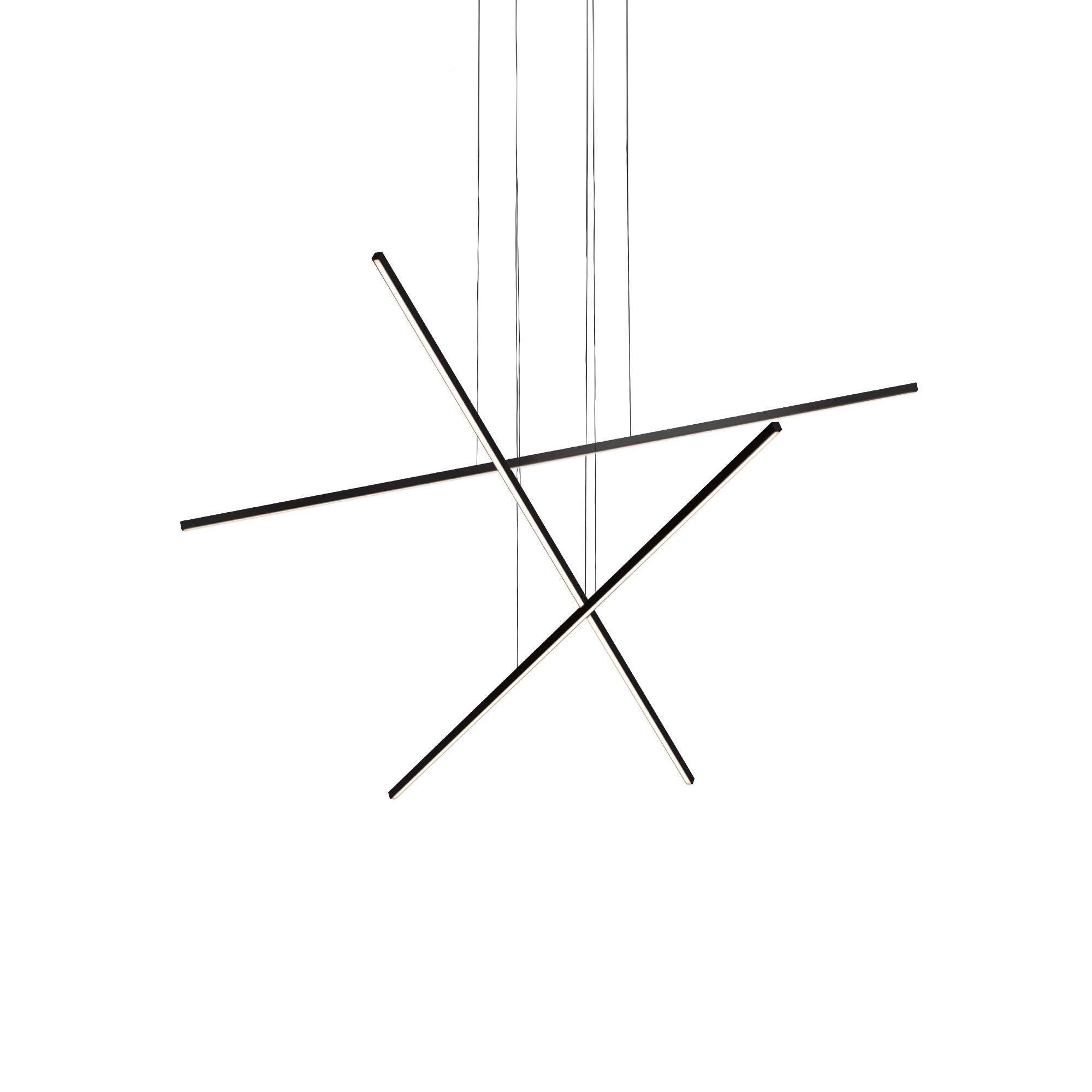 Vega Minor  LED Multi Pendant in Black Finish | Kuzco Lighting