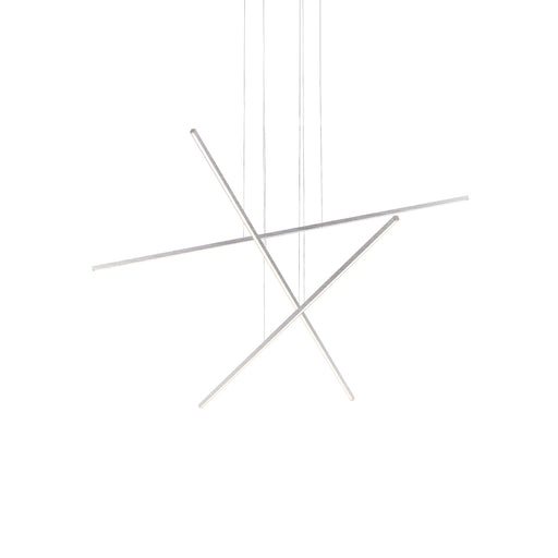 Vega Minor  LED Multi Pendant in Brushed Nickel Finish | Kuzco Lighting