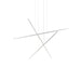 Vega Minor  LED Multi Pendant in Brushed Nickel Finish | Kuzco Lighting