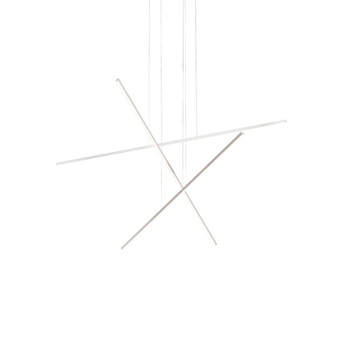 Vega Minor  LED Multi Pendant in White Finish | Kuzco Lighting
