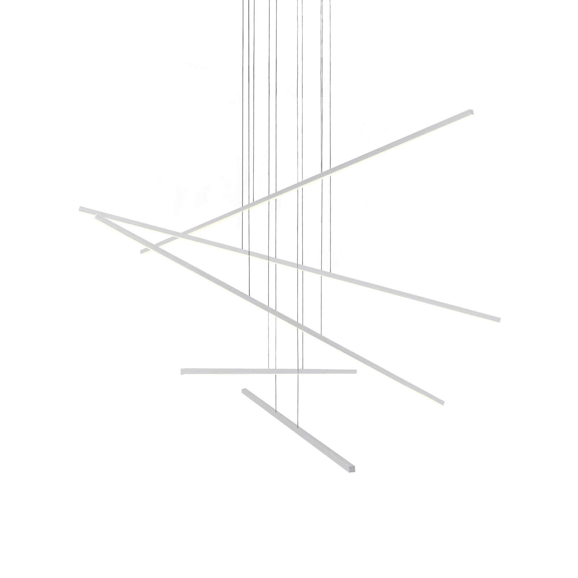 Vega Minor  LED Multi Pendant in Brushed Nickel Finish | Kuzco Lighting