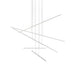 Vega Minor  LED Multi Pendant in Brushed Nickel Finish | Kuzco Lighting