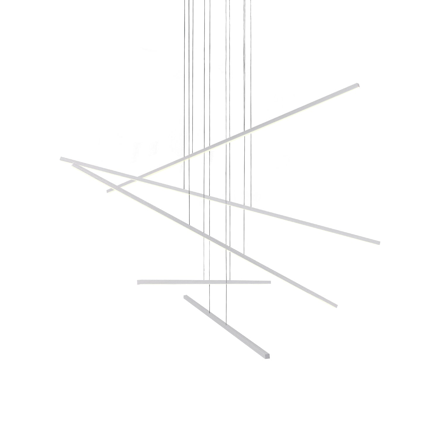 Vega Minor  LED Multi Pendant in Brushed Nickel Finish | Kuzco Lighting