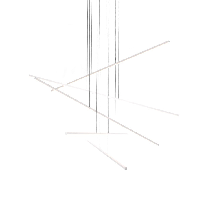Vega Minor  LED Multi Pendant in White Finish | Kuzco Lighting