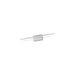 Vega Minor  LED Vanity Light in Brushed Nickel Finish | Kuzco Lighting