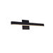 Vega LED Vanity (2700K) in Black Finish | Kuzco Lighting