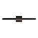 Vega LED Vanity in Black Finish | Kuzco Lighting
