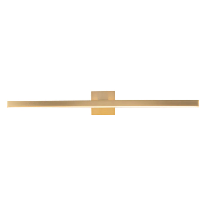 Vega LED Vanity in Brushed Gold Finish | Kuzco Lighting