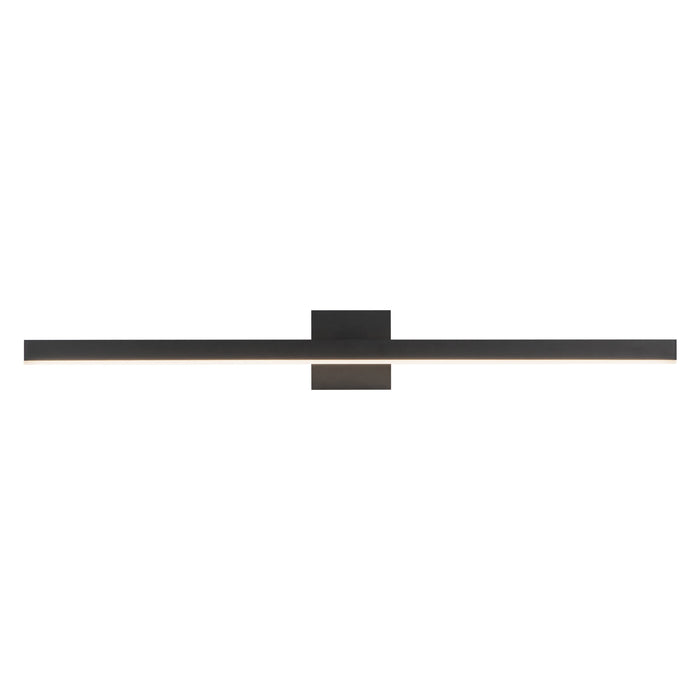 Vega LED Vanity in Black Finish | Kuzco Lighting