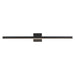 Vega LED Vanity in Black Finish | Kuzco Lighting