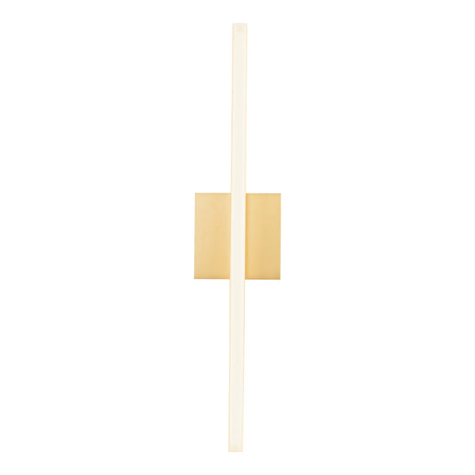 Vega LED Wall Sconce in Brushed Gold Finish | Kuzco Lighting