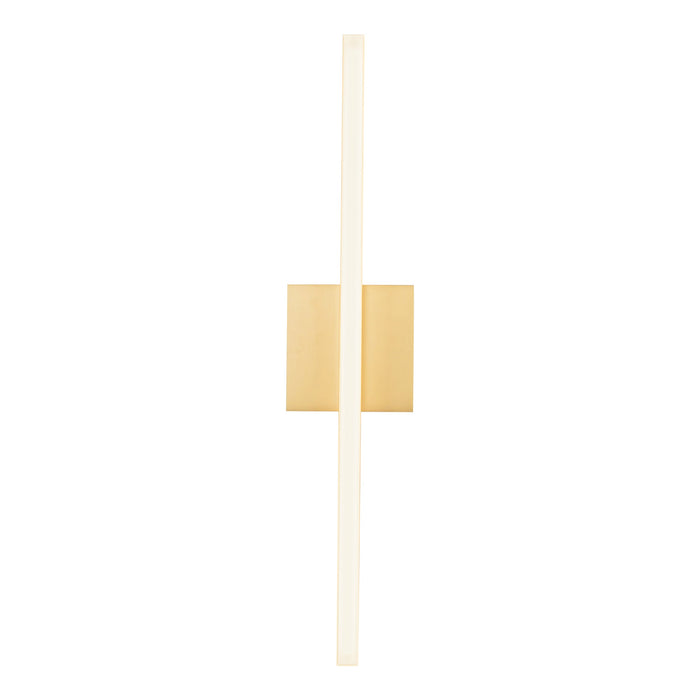 Vega LED Wall Sconce in Brushed Gold Finish | Kuzco Lighting