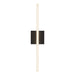 Vega LED Wall Sconce in Black Finish | Kuzco Lighting