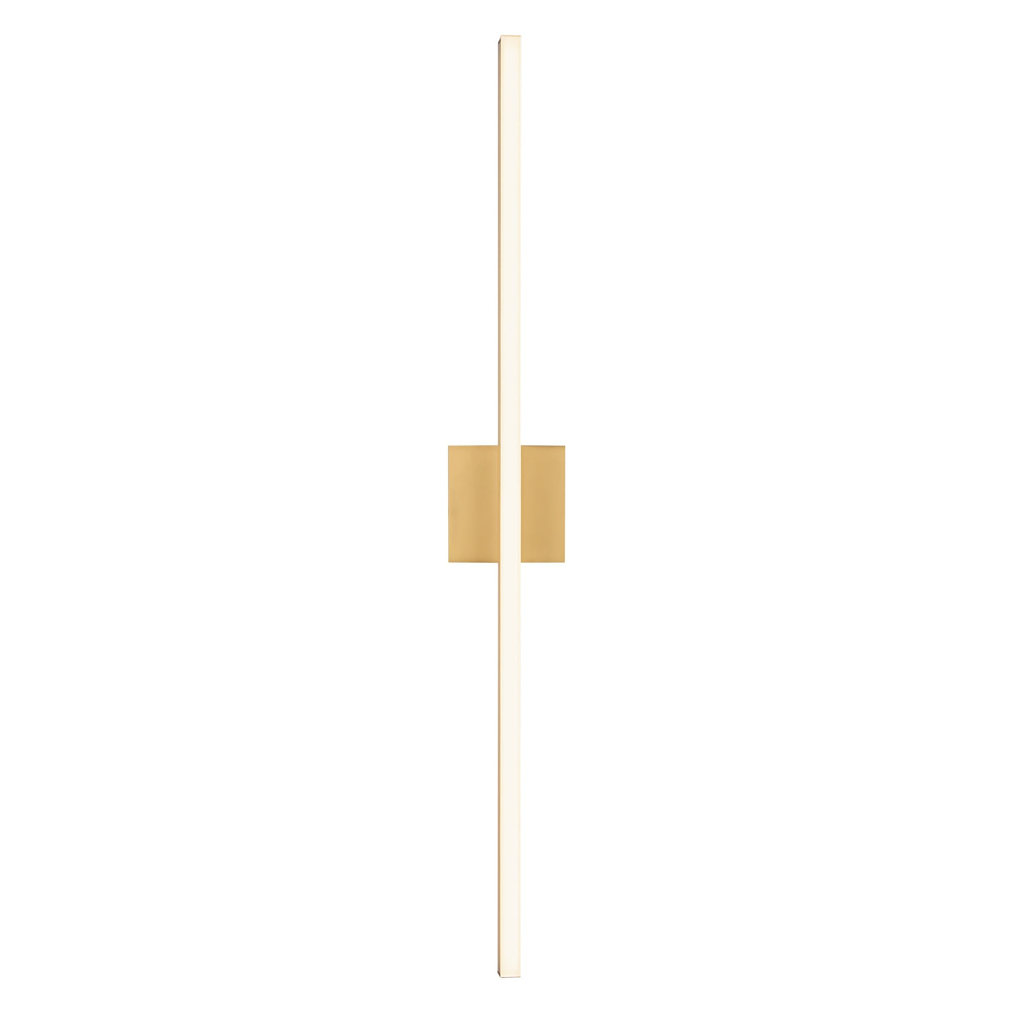 Vega LED Wall Sconce in Brushed Gold Finish | Kuzco Lighting