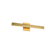 Vera LED Vanity in Brushed Gold Finish | Kuzco Lighting