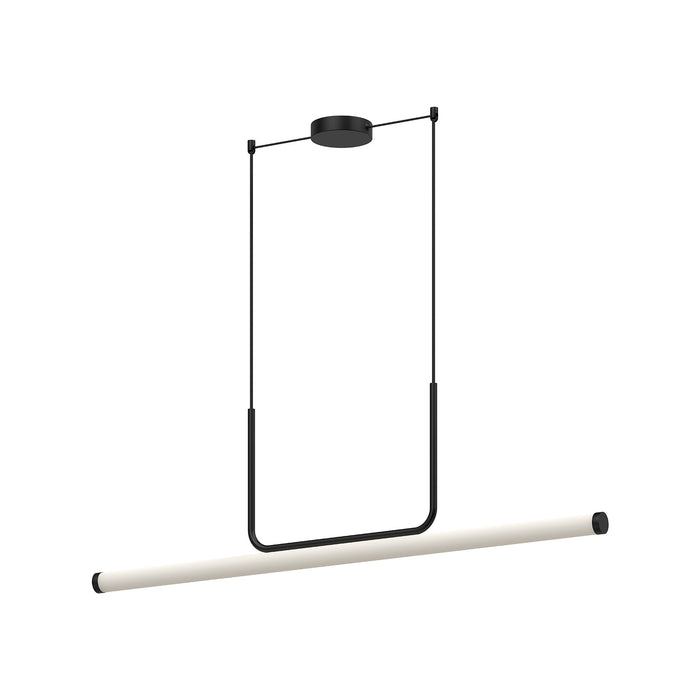 Vesper LED Linear Pendant in Black Finish | Kuzco Lighting