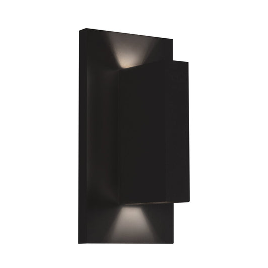 Vista LED Exterior Wall Sconce in Black Finish | Kuzco Lighting