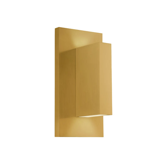 Vista LED Wall Sconce in Brushed Gold Finish | Kuzco Lighting