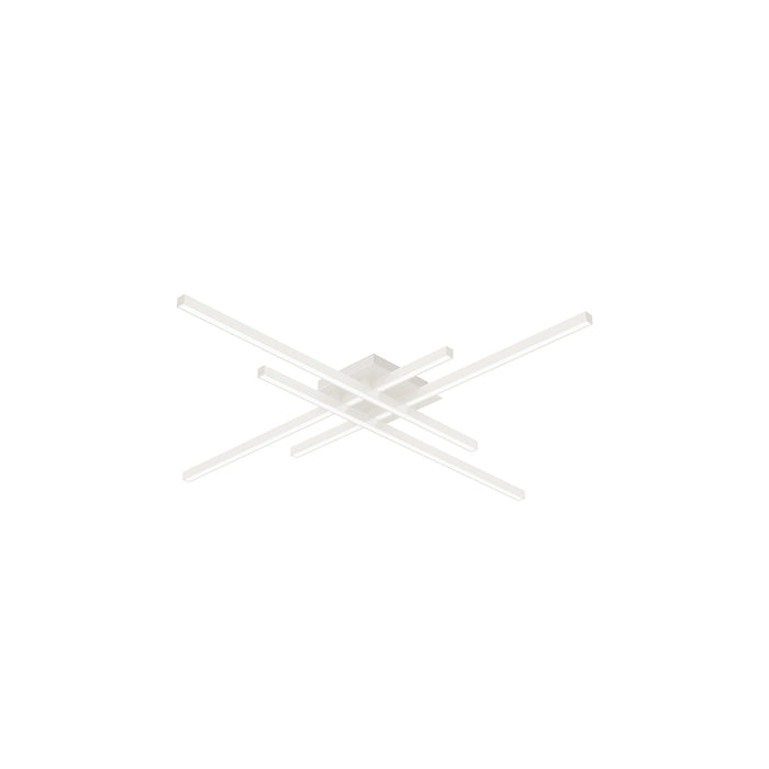 Vega Minor  LED Flush Mount in White Finish | Kuzco Lighting