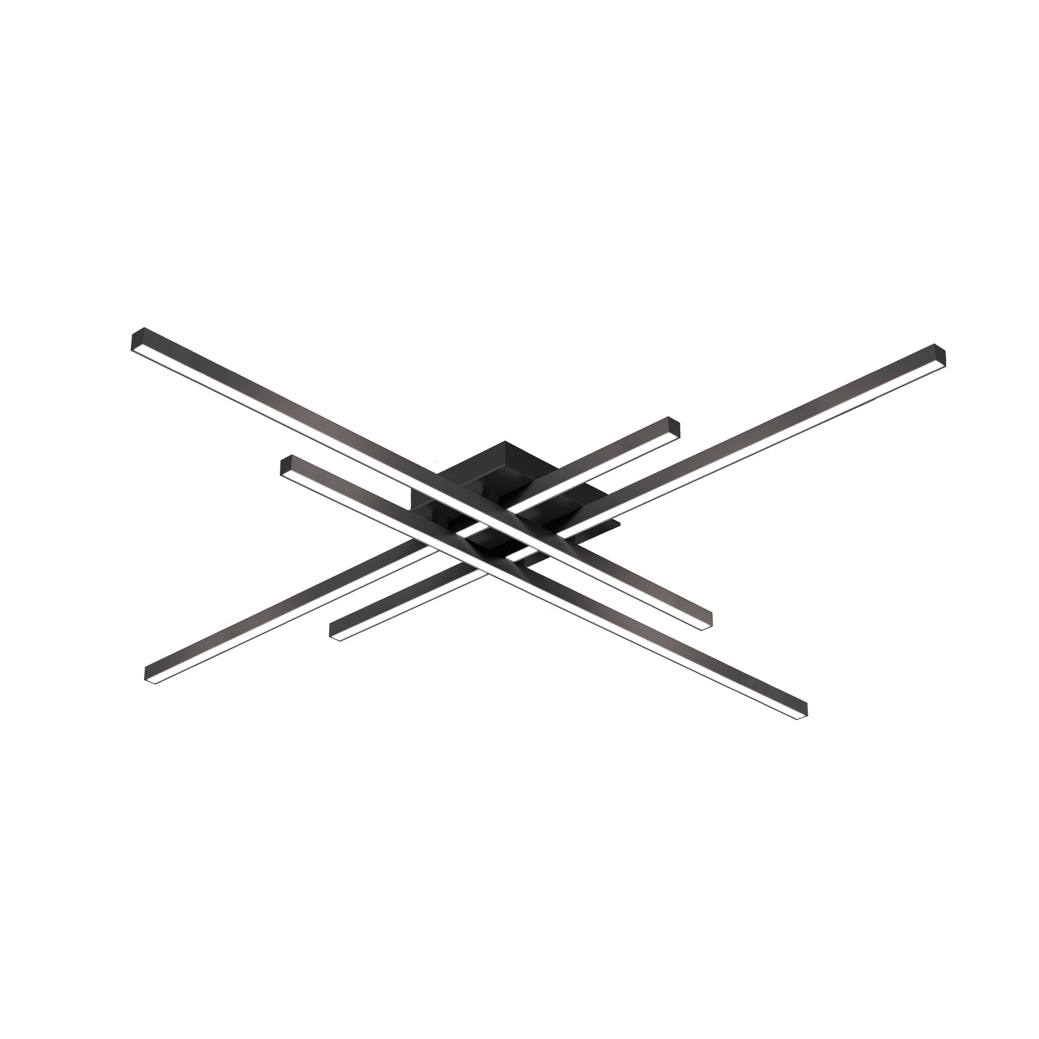 Vega Minor  LED Flush Mount in Black Finish | Kuzco Lighting