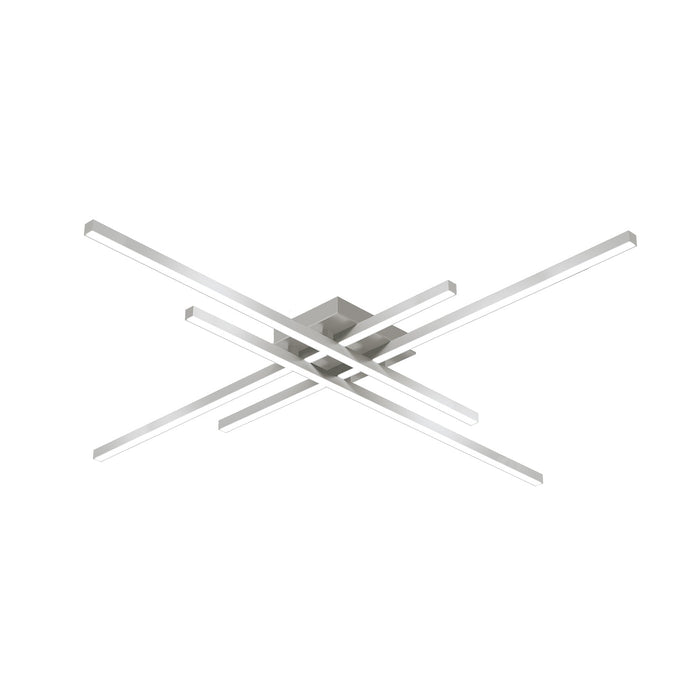 Vega Minor  LED Flush Mount in Brushed Nickel Finish | Kuzco Lighting