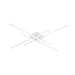 Vega Minor  LED Flush Mount in White Finish | Kuzco Lighting