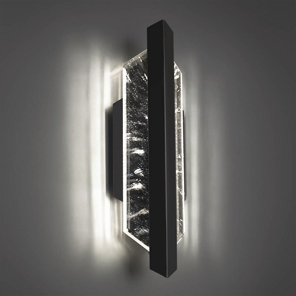 Vesta LED Outdoor Wall Sconce Black