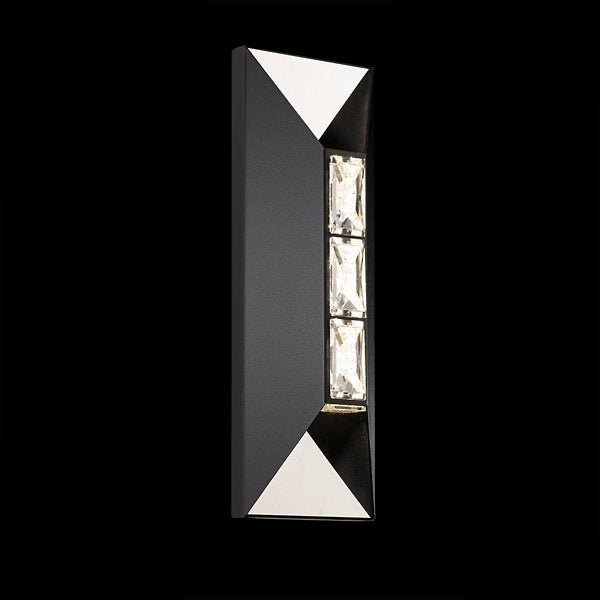 Vida LED Outdoor Wall Sconce black