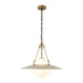 Waverly 22-in Pearl White Pendant