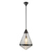 Willard 22-in Urban Bronze/Prismatic Glass 1 Light Pendant by Alora Lighting | PD348022UBPG | Alora Lighting