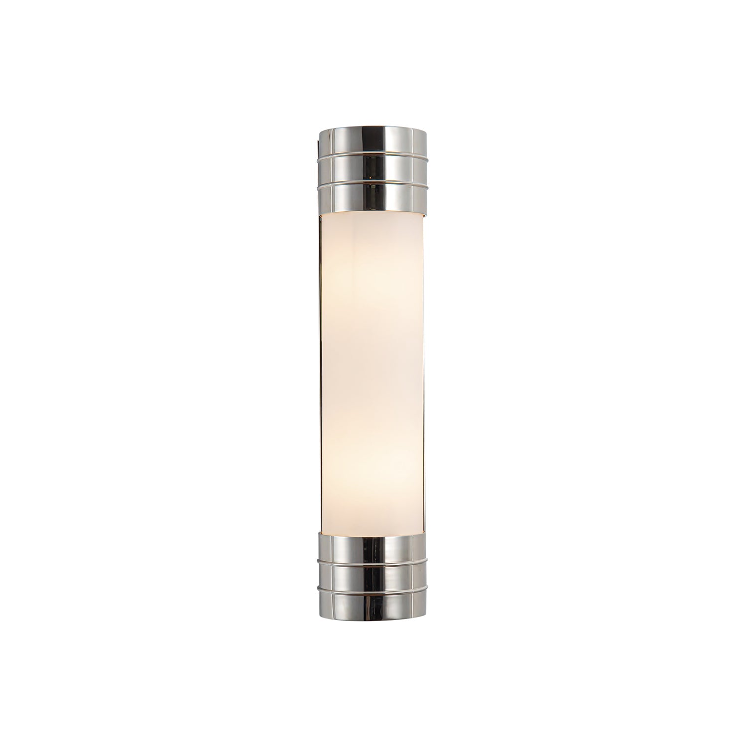 Willard 18-in Polished Nickel/Opal Matte Glass 2 Lights Wall/Vanity by Alora Lighting | WV348218PNOP | Alora Lighting