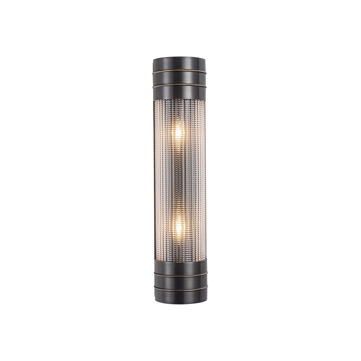 Willard 18-in Urban Bronze/Prismatic Glass 2 Lights Wall/Vanity by Alora Lighting | WV348218UBPG | Alora Lighting
