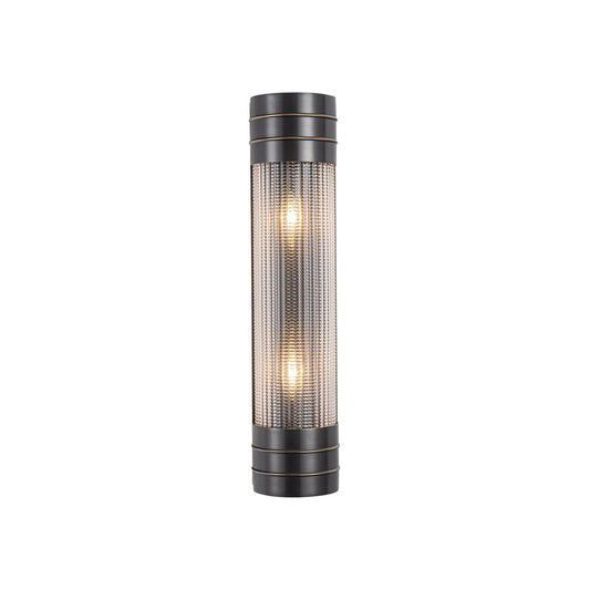 Willard 18-in Urban Bronze/Prismatic Glass 2 Lights Wall/Vanity by Alora Lighting | WV348218UBPG | Alora Lighting