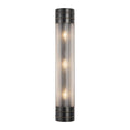Load image into Gallery viewer, Willard 24-in Urban Bronze/Prismatic Glass 3 Lights Wall/Vanity by Alora Lighting | WV348224UBPG | Alora Lighting
