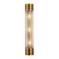 Load image into Gallery viewer, Willard 24-in Vintage Brass/Prismatic Glass 3 Lights Wall/Vanity by Alora Lighting | WV348224VBPG | Alora Lighting
