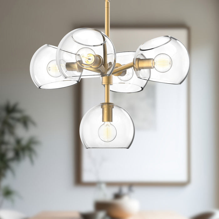 Willow Chandelier by Alora Lighting