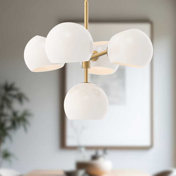 Willow Chandelier by Alora Lighting