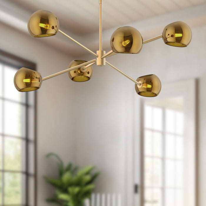 Willow Chandelier by Alora Lighting