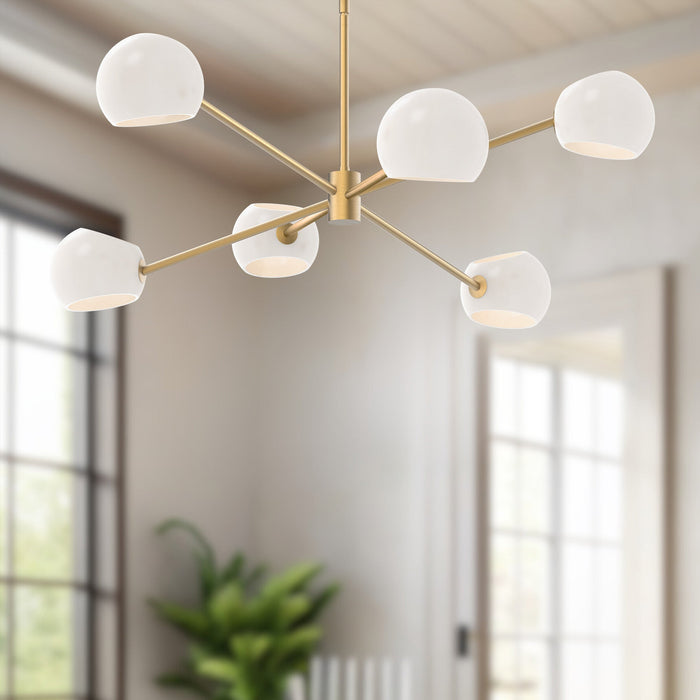 Willow Chandelier by Alora Lighting